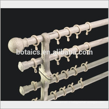 wooden window design single window curtain pole bracket